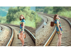 人像 - 铁路旗袍